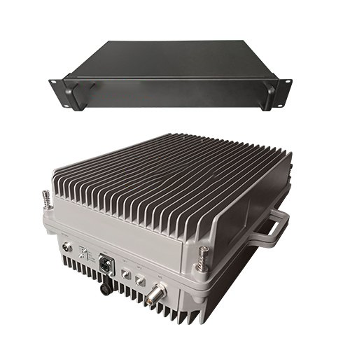  崇明350M PDT消防集群警用数字光纤直放站近远端机