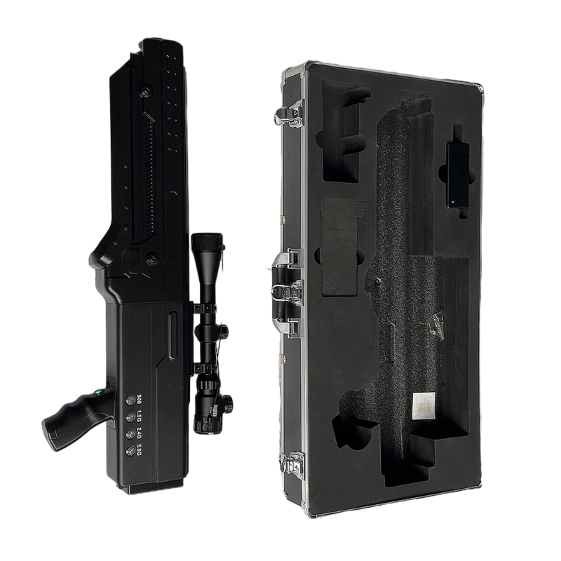  崇明手持便携式枪型低空防御反制四通道A型