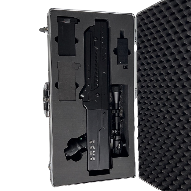  崇明手持便携式枪型低空防御反制四通道B型