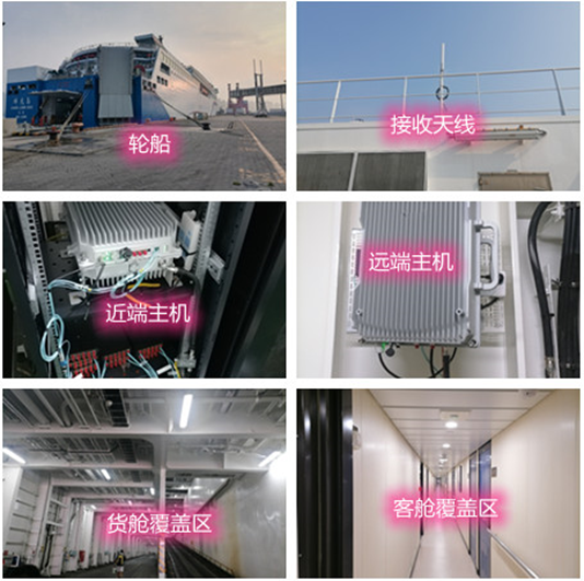  崇明海上游轮轮船渔船覆盖案例